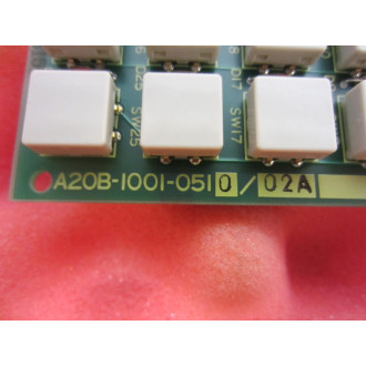 Fanuc A20B-1001-051002A Keypad - Used