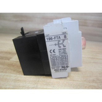 Allen Bradley 196-FTA Pneumatic Timer 196FTA Ser.B, Gray - New No Box
