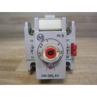 Allen Bradley 196-FTA Pneumatic Timer 196FTA Ser.B, Gray - New No Box