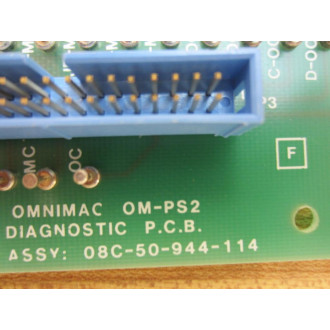 Omnimac 08C-50-944-114 OM-PS2 Diagnostic PCB 08C50944114 - New No Box