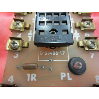 Reliance 0-51486-17 Relay Input Card O-51486-17 700874-25A  546 - Used
