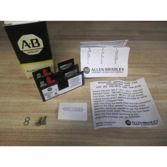 Allen Bradley 1491-R162 Fuse Block 1491R162