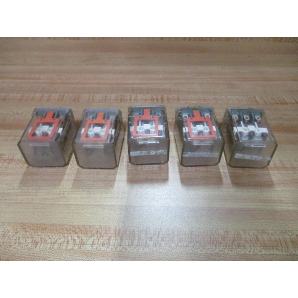 Schrack RM 302024 Relay RM 302024-24VDC 10A380VAC (Pack of 5) - Used