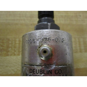 Deublin Company 1106-075-008 Rotary Union  1106075008 - Used