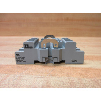 Square D 8501-NR82 Relay Socket 8501NR82 Series B WC-Clips - New No Box