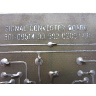 PTI 502-02097-00 Signal Converter Board 501-09514-00 - Used