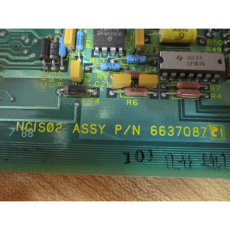 ABB Bailey 6637087 PC Board NCIS02 6637087 C1 - Used