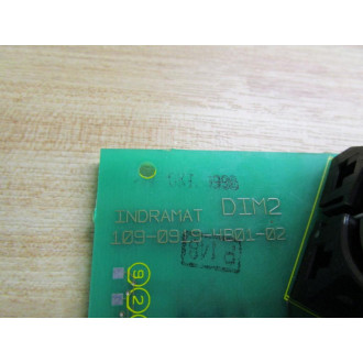 Indramat 109-0919-4B01-02 Circuit Board 109-0919-4A01-02 - Used