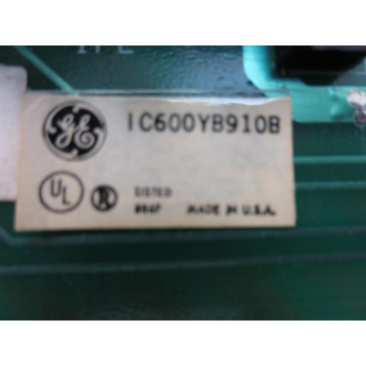 General Electric IC600YB910 GEFanuc Output Board IC600YB910B - Used