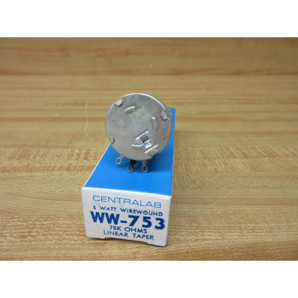 Centralab WW-753 Potentiometer WW753