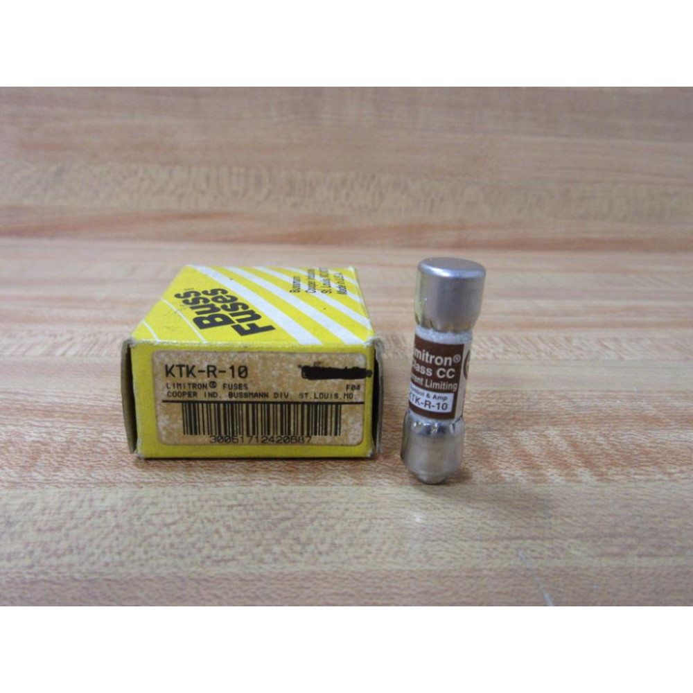 Buss KTK-R-10 Bussmann Fuse Cross Ref 4XC25 (Pack of 5)