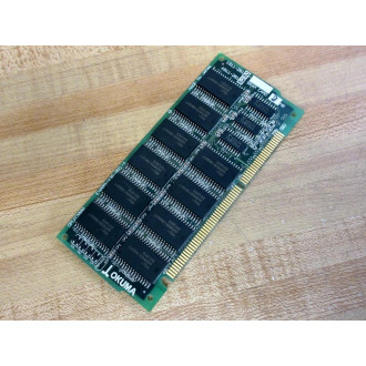 Okuma E4809-436-091-A OPUS7000 SRAM Card,2MB A911-2812 - Used