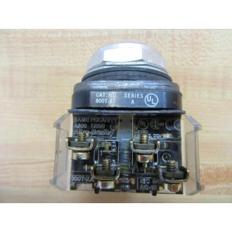 Allen Bradley 800TA1 Green Pushbutton  800T-A1 w800T-XA - Used