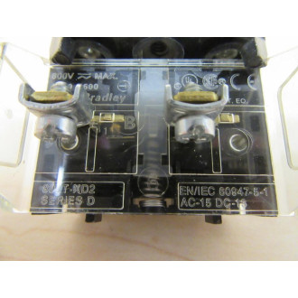 Allen Bradley 800T-A1D2 Push Button Switch - Used