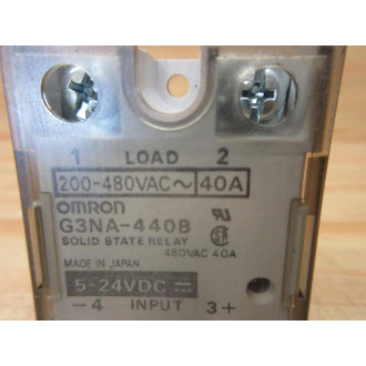 Omron G3NA-440B Relay G3NA440B - Used