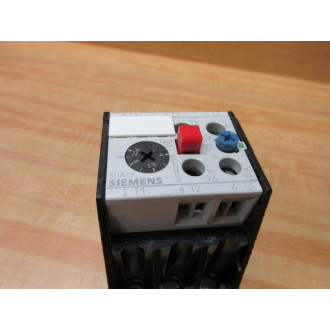 Siemens 3UA5900-1E Overload Relay 3UA59001E 2.5-4A - Used