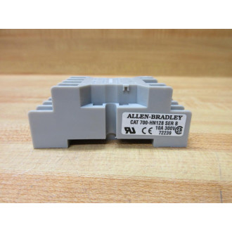 Allen Bradley 700-HN128 Socket 700HN128 Gray Series B (Pack of 2) - Used
