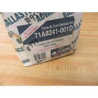 Advance 71A8241-001D Ballast Kit 71A8241001D