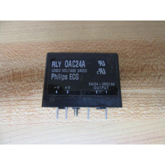 Philips ECG Components RLY-OAC24A Relay RLYOAC24A - New No Box