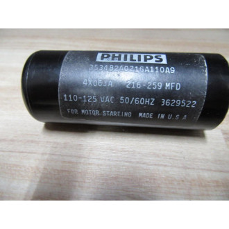 Philips 4X063A Capacitor - New No Box