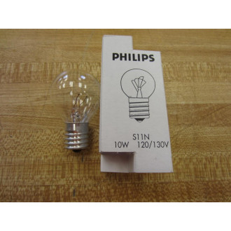 Philips S11N Clear Indicator Lamp 10Watt Clear (Pack of 6)