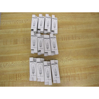Philips S6 Miniature Light Bulb 6 Watt 120-130 V (Pack of 12)