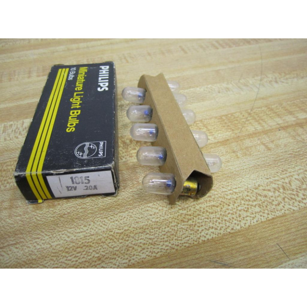 Philips 1815 Miniature Light Bulbs (Pack of 10)