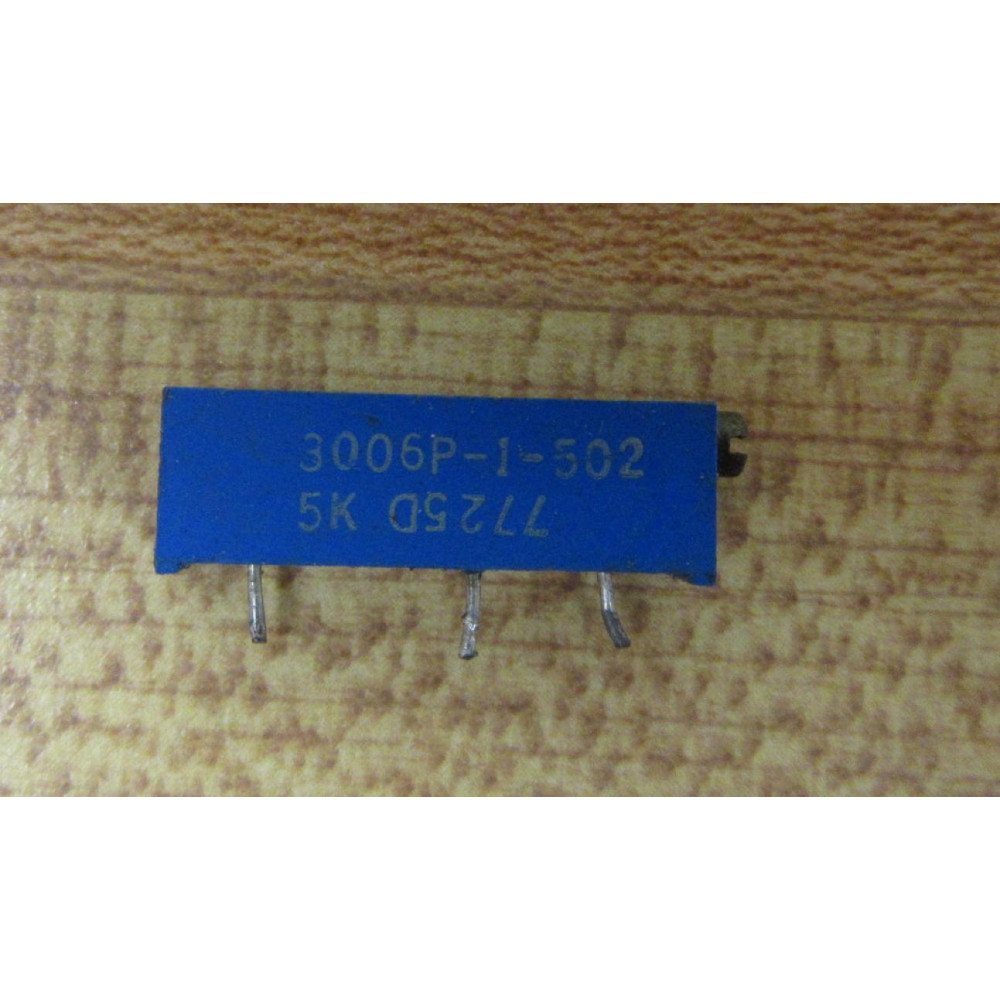 Trimpot 3006P-1-502 Trimmer Potentiometer 3006P1502 (Pack of 27) - Used