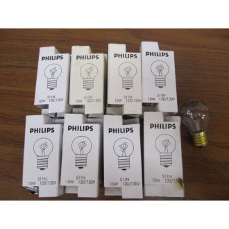 Philips S11N High Intensity Light Bulb Pack Of 8
