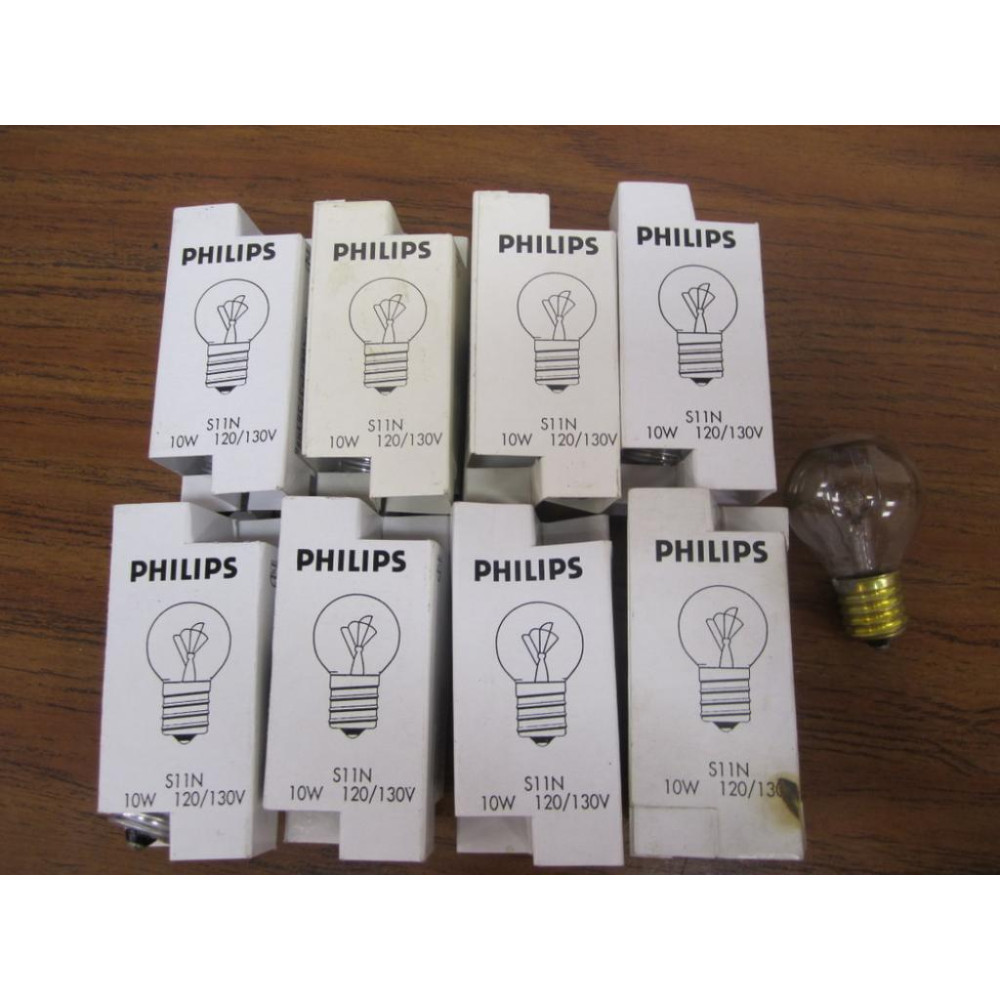 Philips S11N High Intensity Light Bulb Pack Of 8
