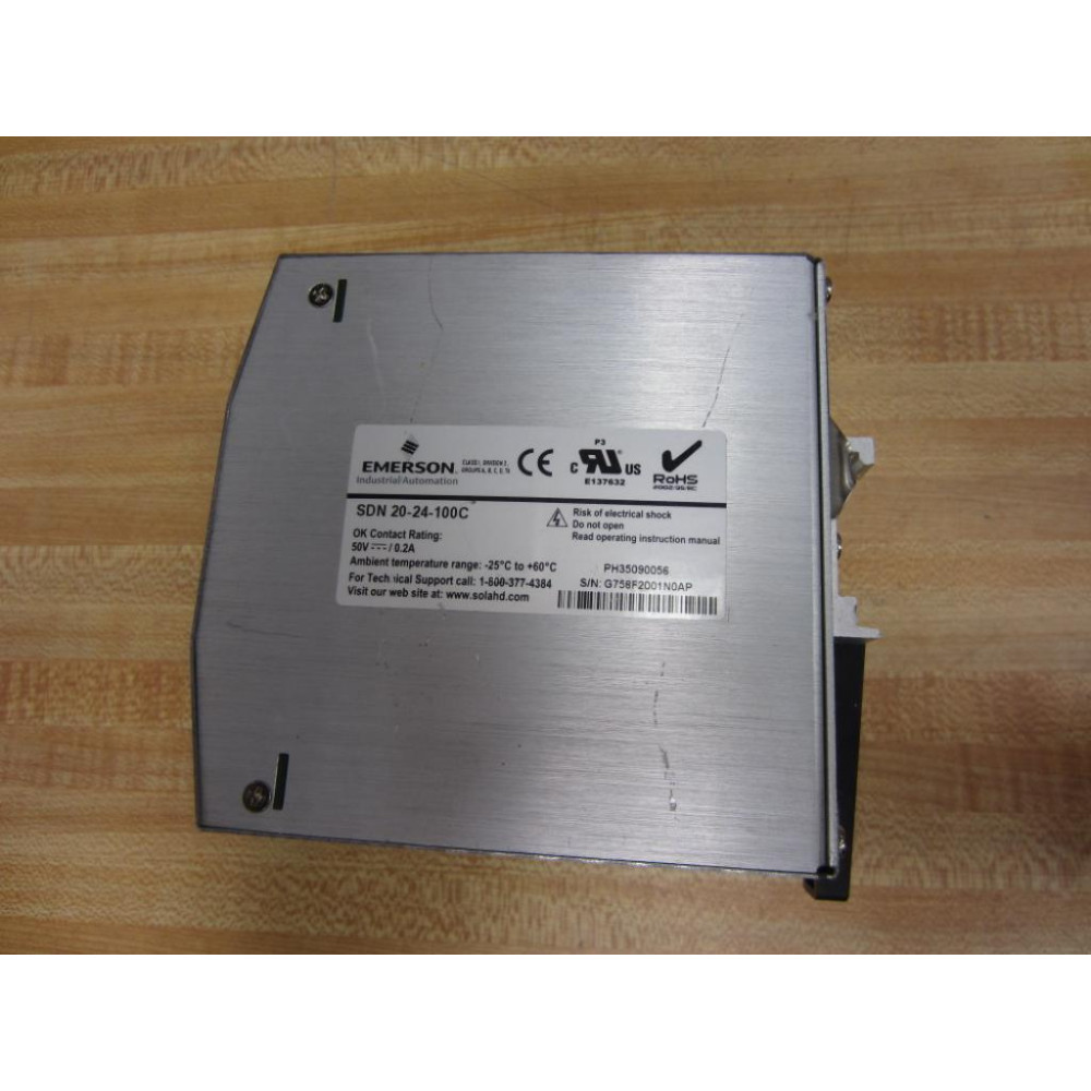 Emerson SDN 20-24-100C Sola Power Supply SDN2024100C - New No Box