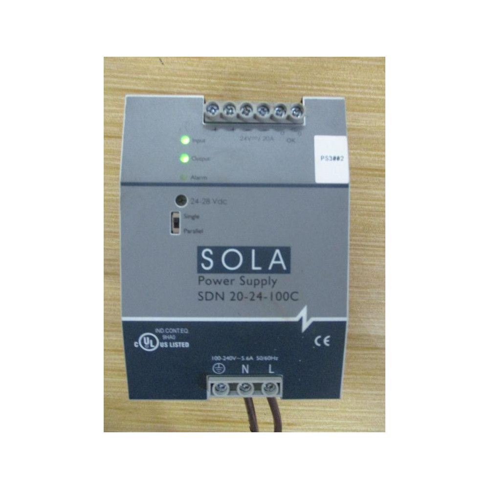 Emerson SDN 20-24-100C Sola Power Supply SDN2024100C - Used