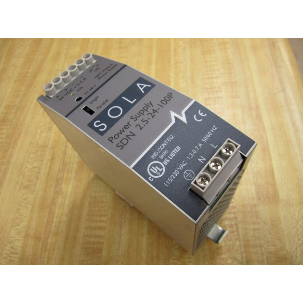 Emerson SDN 2.5-24-100P Sola Power Supply SDN2524100P - New No Box