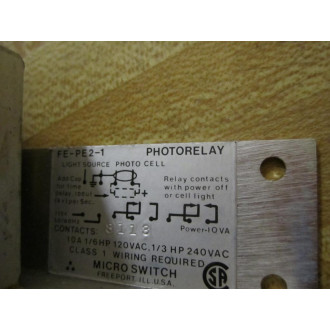 Honeywell FE-PE2-1 Photo Relay FEPE21 - Used