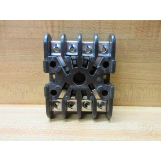 Amphenol 146-103 Relay Socket 146103 Brown WOut Screws (Pack of 4) - Used