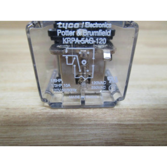 Potter & Brumfield KRPA-5AG-120V Relay KRPA-5AG-120-120V - New No Box