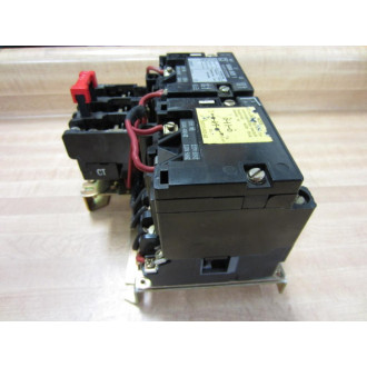 Square D 8736 SCO 8 8736SCO8 Starter Form S Ser A Cracked Case - Used