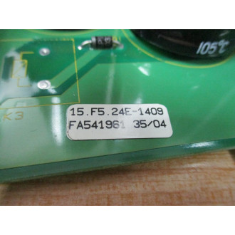 KEB 15.F5.24E-1409 Drive Board 15F524E1409 - Used