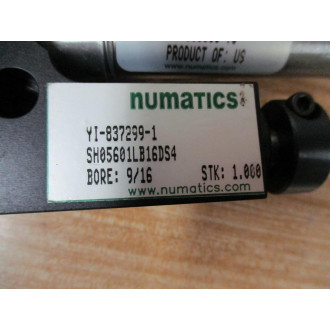 Numatics SH05601LB16DS4 Linear Guide YI-837299-1 - New No Box