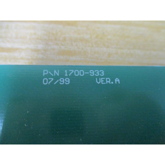 1700-933 Circuit Board 1700933 Ver.A - Used