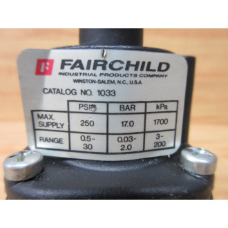 Fairchild 1033 Pressure Regulator