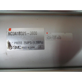 SMC NCDA1F325-0600 Cylinder NCDA1F3250600 - New No Box