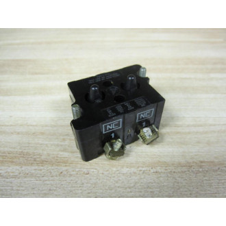 Cutler Hammer 10250T3 Eaton Contact Block 2 NC - New No Box