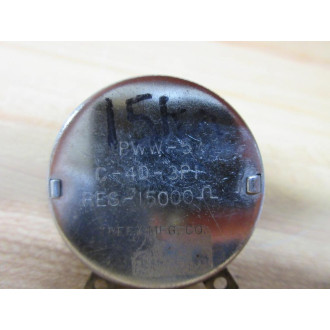 Trefz PWW-5 Potentiometer C-40-3P1 - New No Box