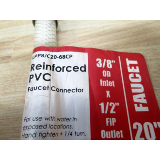 Watts LPP8C20-68CP Faucet Connector Hose - New No Box