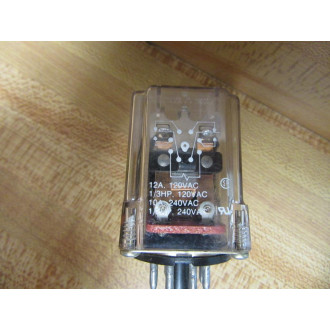 Potter & Brumfield KRP-11AG-240V AC Relay KRP11AG240VAC - Used