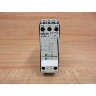 Entrelec Schiele ESTOP-2 Relay 2.450.800.00 - New No Box