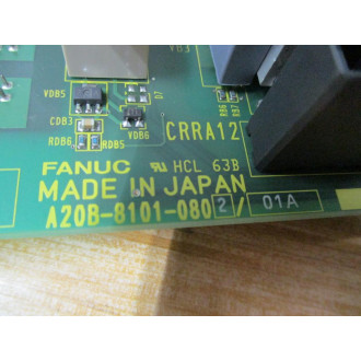 Fanuc A20B-8101-0802 Servo Drive Power Board A20B81010802 Rev.01A - Used