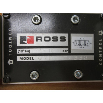 Ross W7077C4332 Pneumatic Valve 53 Sz 4 Alt  W7077D4332