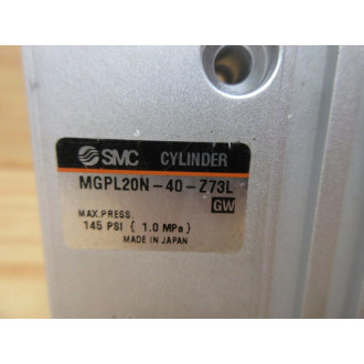 SMC MGPL20N-40-Z73L Guided Cylinder MGPL20N40Z73L - New No Box
